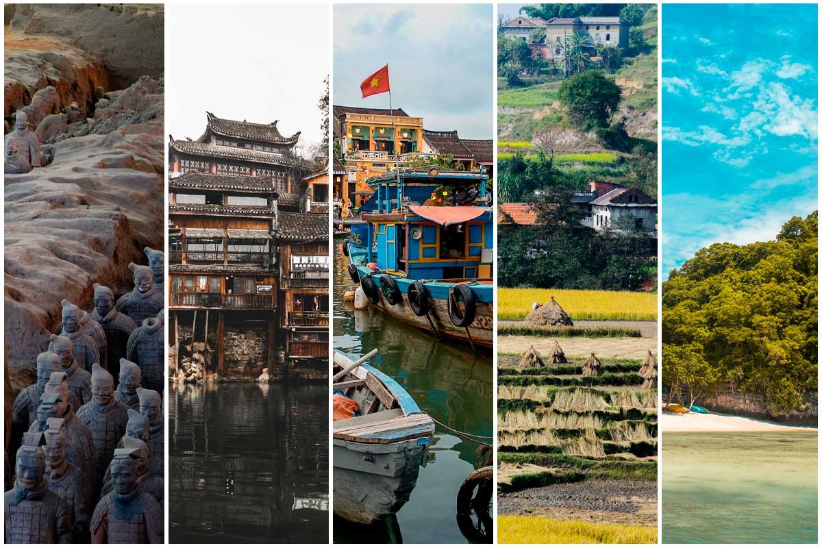 Los mejores 20 lugares para visitar en Asia
