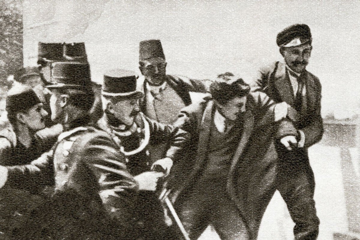 El juicio contra el hombre que mató al archiduque Francisco Fernando