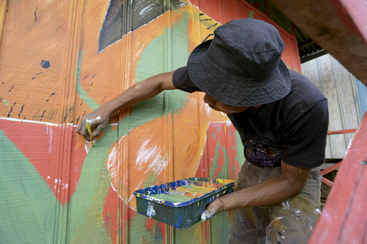 Así vive el arte y la naturaleza en el Amazonas
