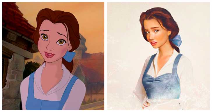 Bella de La Bella y la Bestia