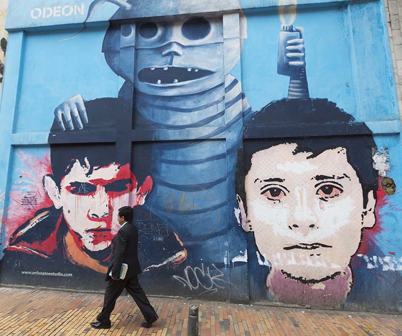 La “otra” era dorada del grafitti bogotano