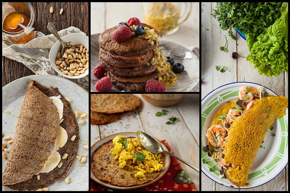 Pancakes y crepes: una inevitable tentación en cuatro recetas