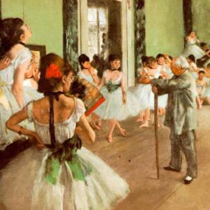 La clase de ballet