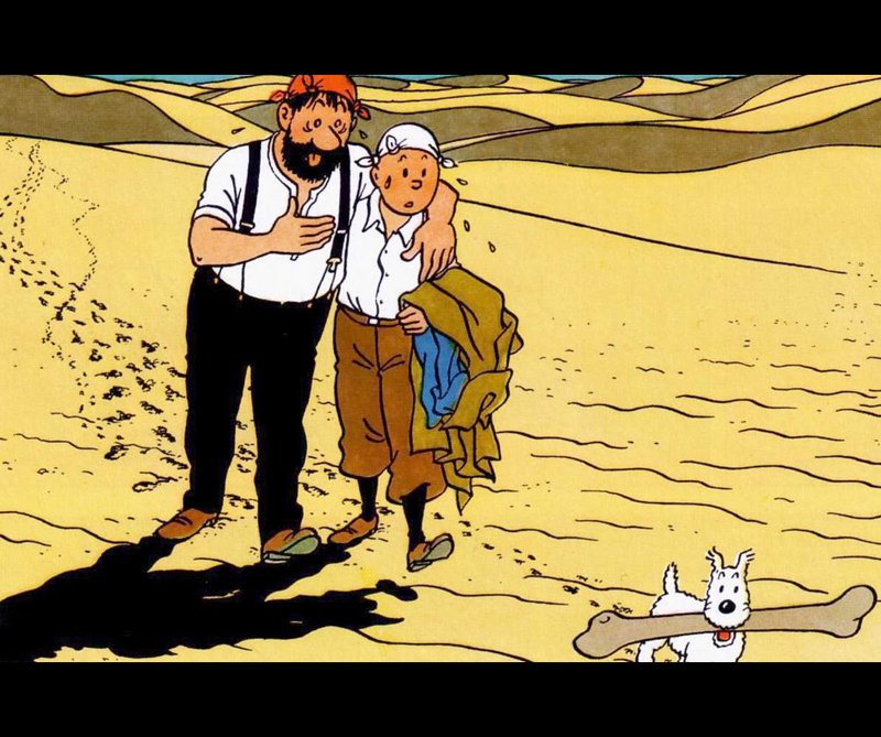 A cuarenta años del final de Tintín