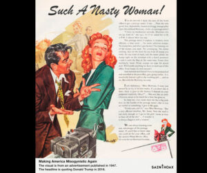 "Tal como una mujer desagradable"