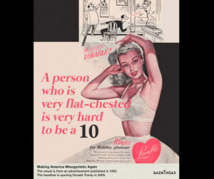 "Una persona con el pecho muy plano es muy difícil de calificar con un 10"