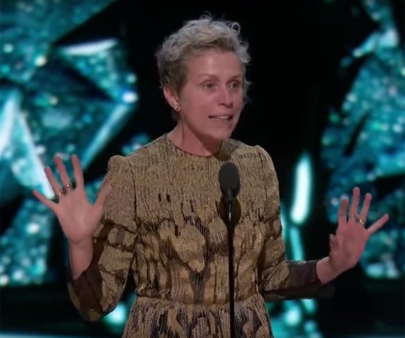 ¿Qué es la “Cláusula de inclusión” que pidió Frances McDormand?