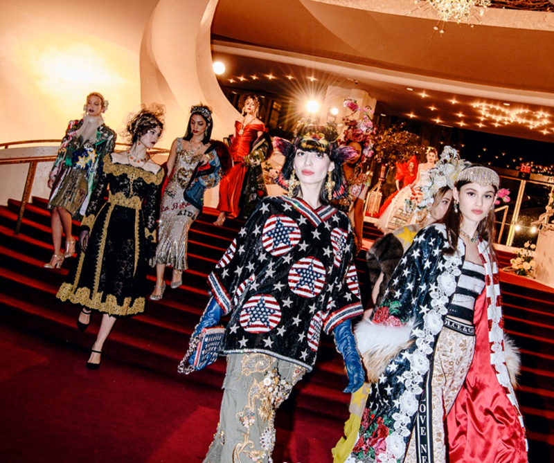 El primer desfile de ‘Alta Moda’ de Dolce & Gabbana en Nueva York