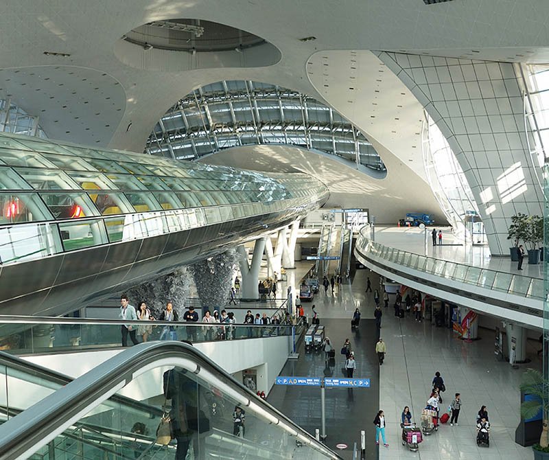 Vea los mejores aeropuertos del mundo para hacer escalas