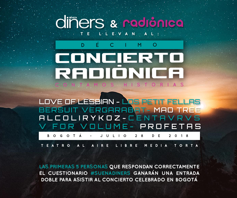 ¿Quiere ir al Concierto Radiónica 2018?