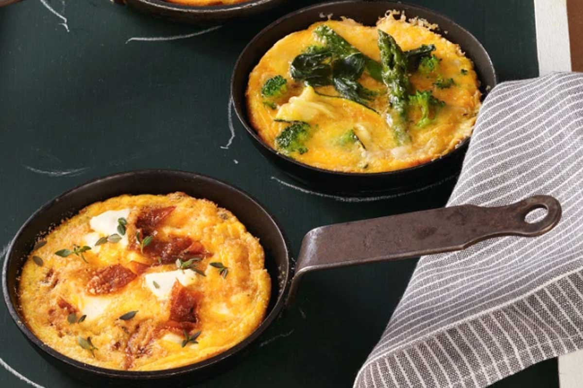 Así se preparan las frittatas de los hermanos Rausch