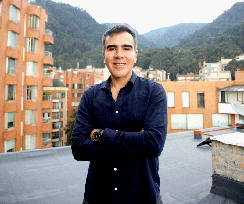 La bibiloteca del escritor Jorge Franco