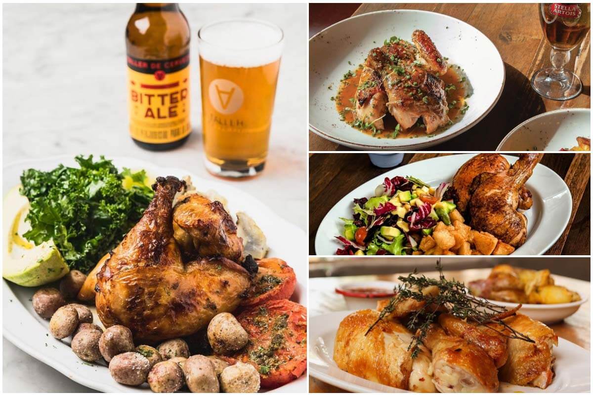 ¿Dónde comer pollo asado gourmet en Bogotá?