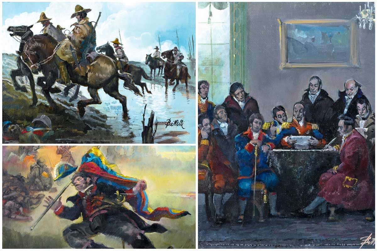 20 de julio: Día de la Independencia de Colombia en óleo