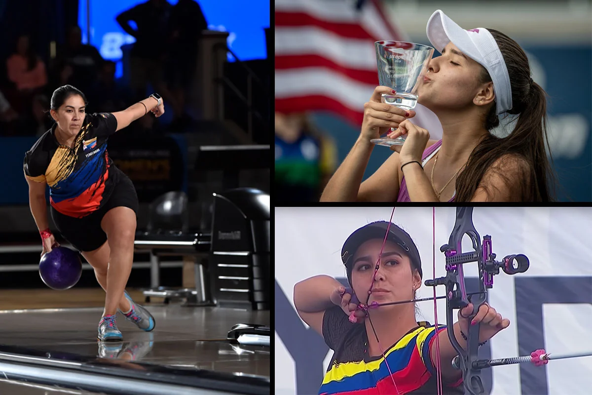 Bolos, tenis y tiro con arco: Tres campeonas colombianas que tal vez no conoce