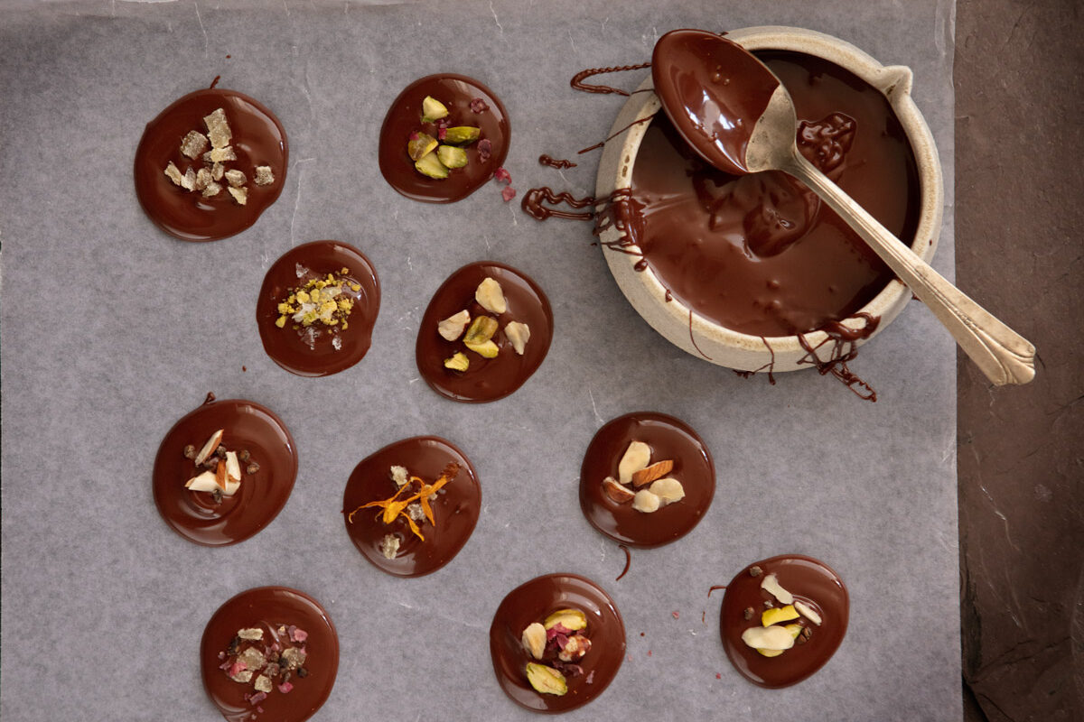Receta: Chocolates navideños