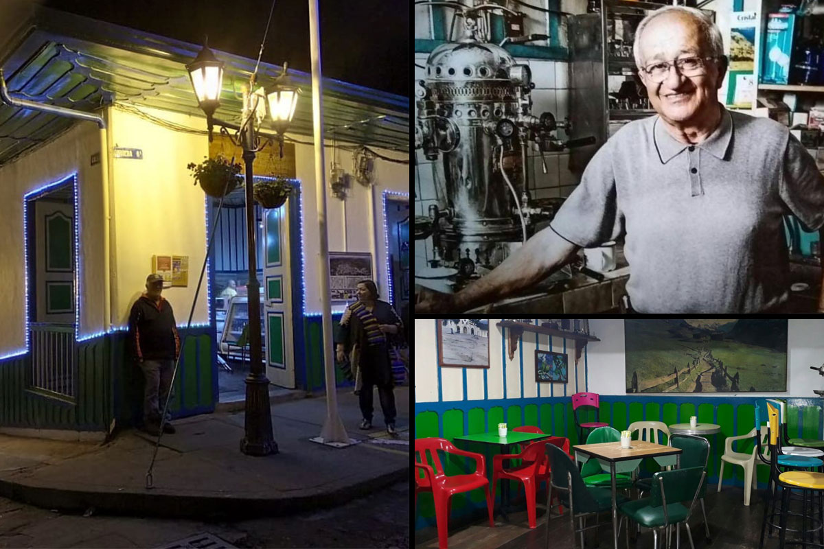 El Balcón de los Recuerdos: el café de Salento con una greca de 115 años