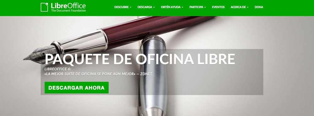 LibreOffice, programas gratis 