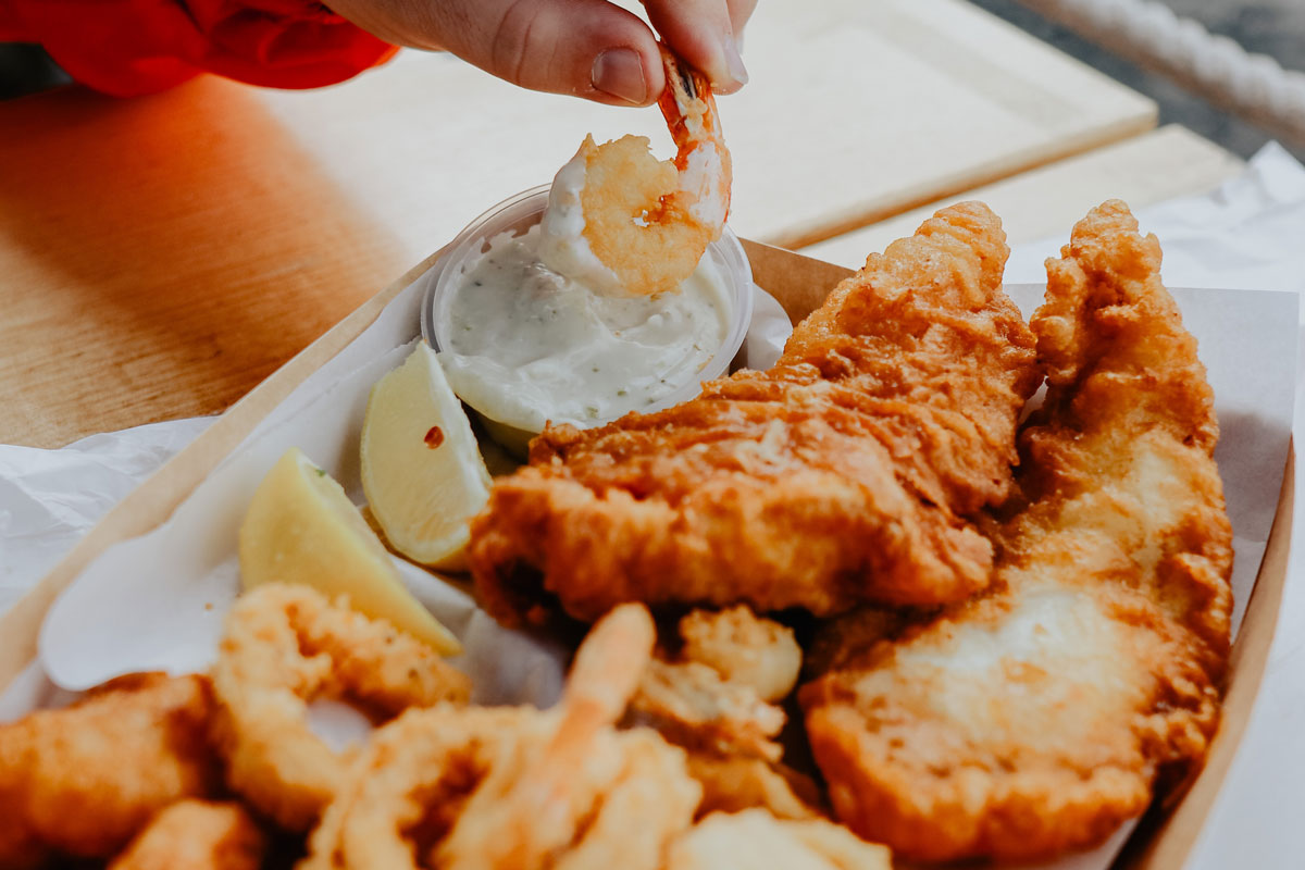 pescado frito