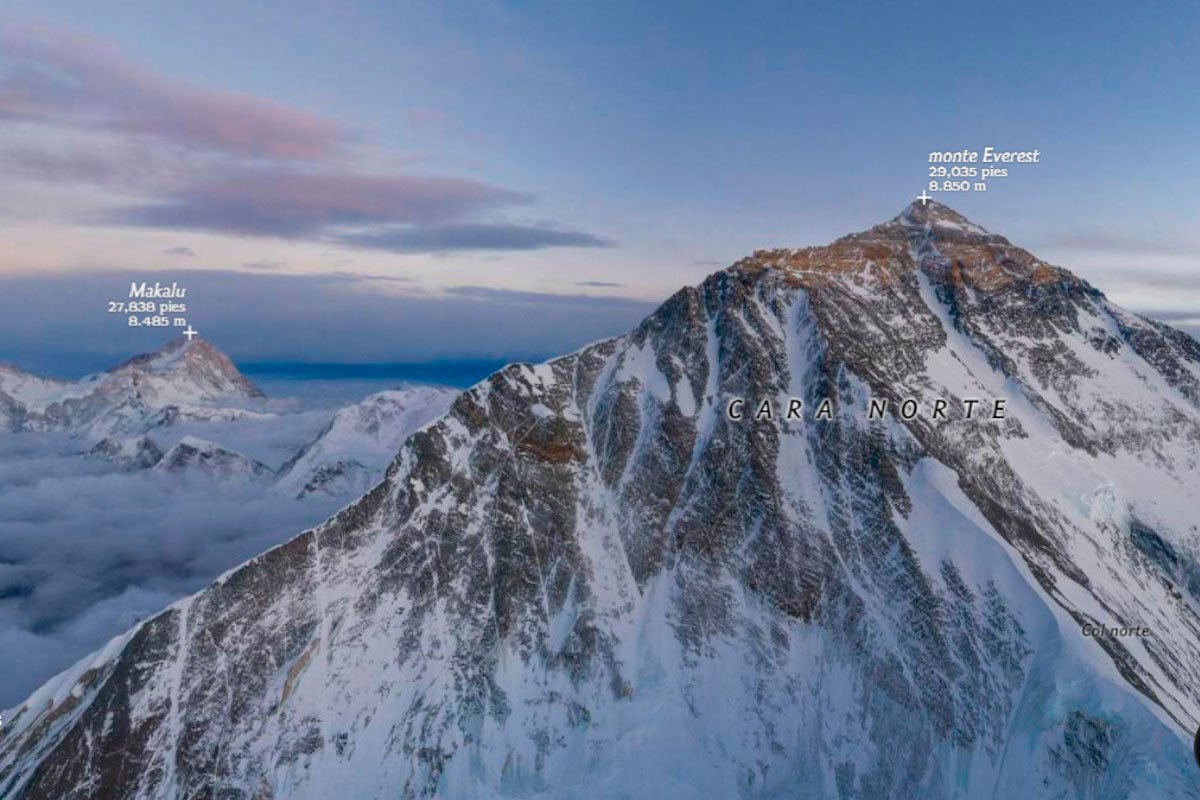 Una expedición digital para ver el monte Everest en 360°