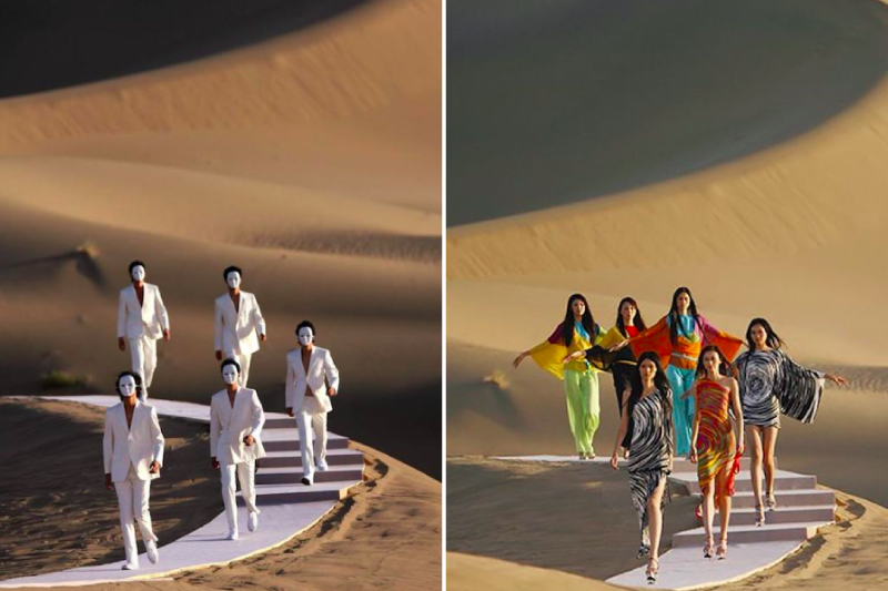 Desierto desfile