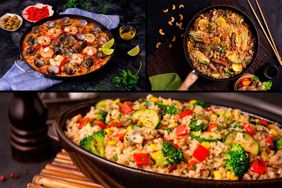 Arroz al wok, veggie y paella castellana: 3 recetas para preparar con Arroz Castellano
