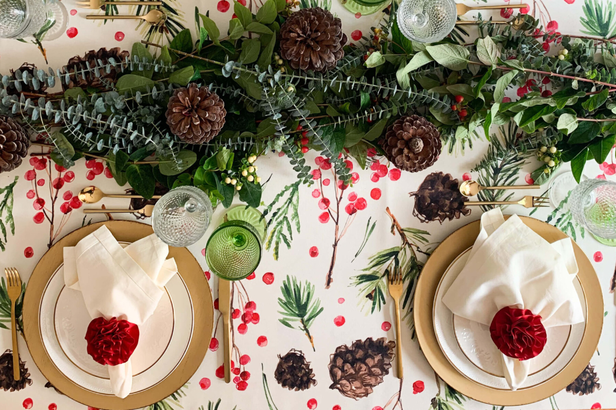 5 videos con ideas para organizar su mesa de Navidad