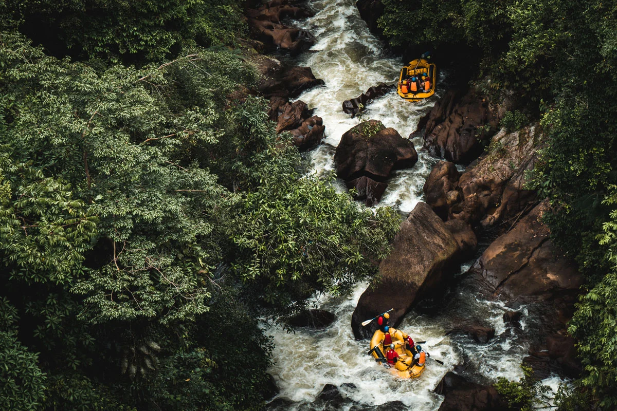 Tres ríos para practicar rafting o canotaje en Colombia