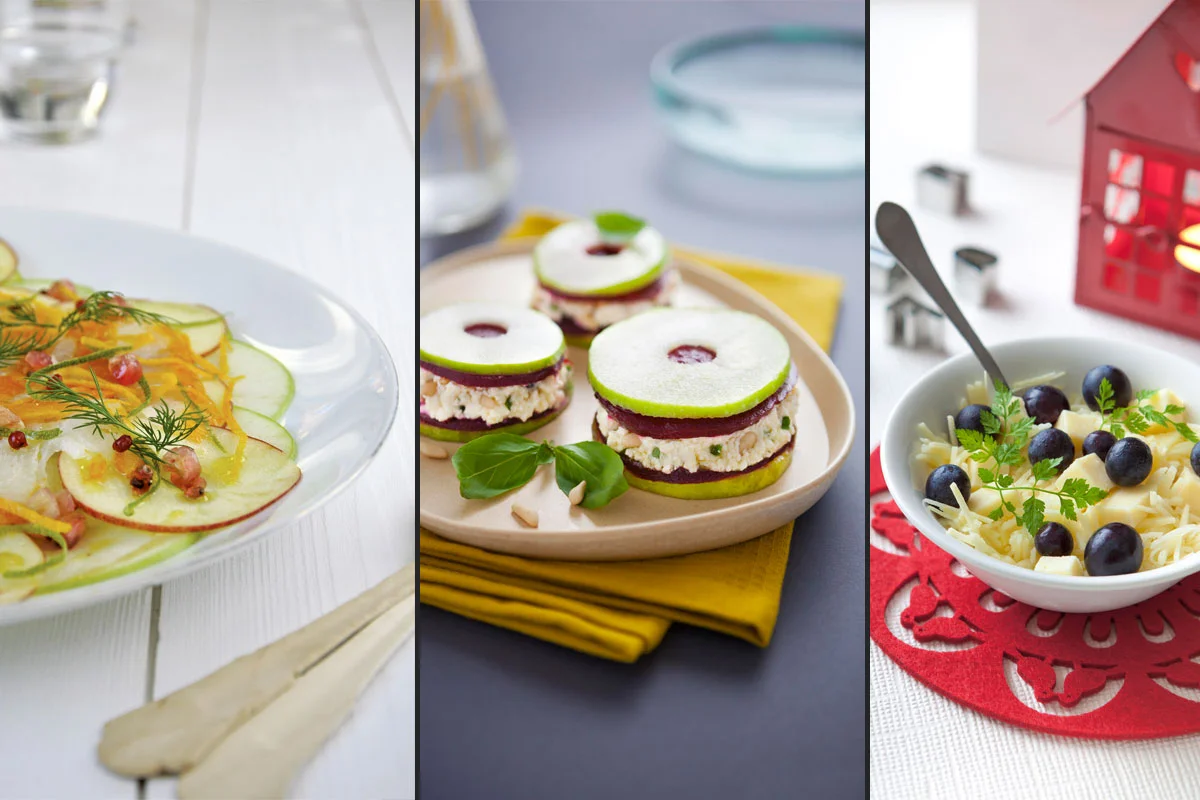 Tres deliciosas recetas para preparar con manzanas