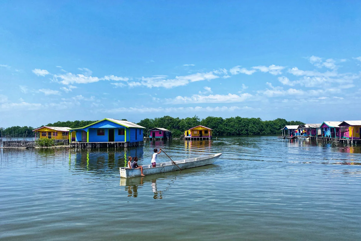 Así es viajar por la Ciénaga Grande de Santa Marta