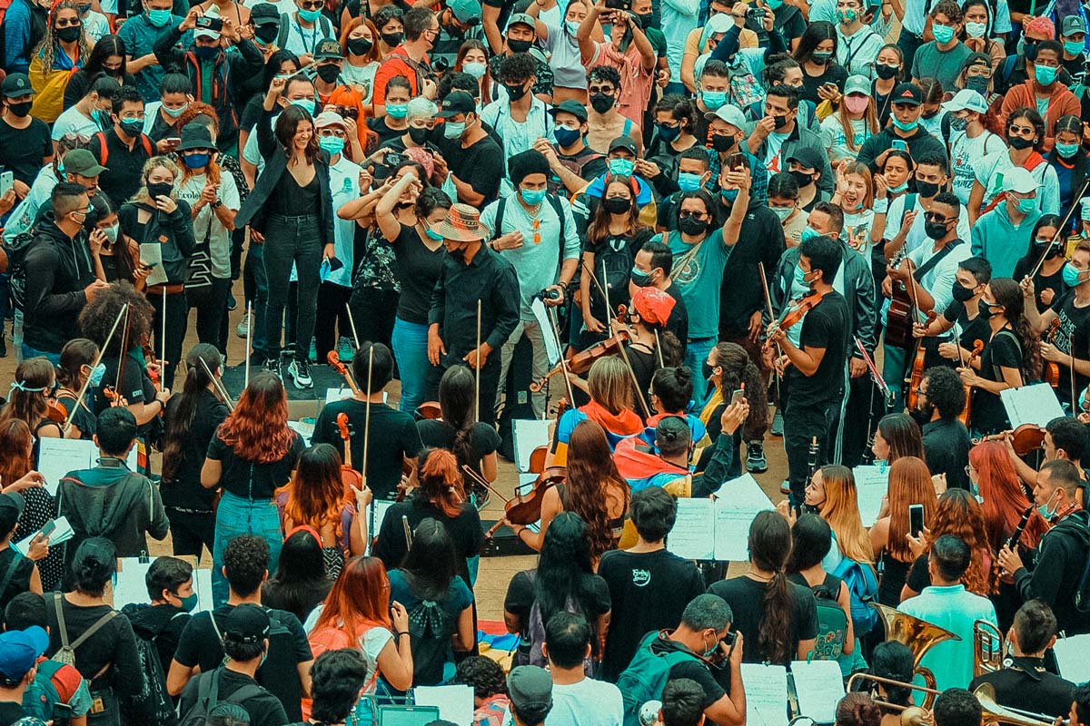 Susana Boreal y su orquesta, un ejemplo de resistencia pacífica