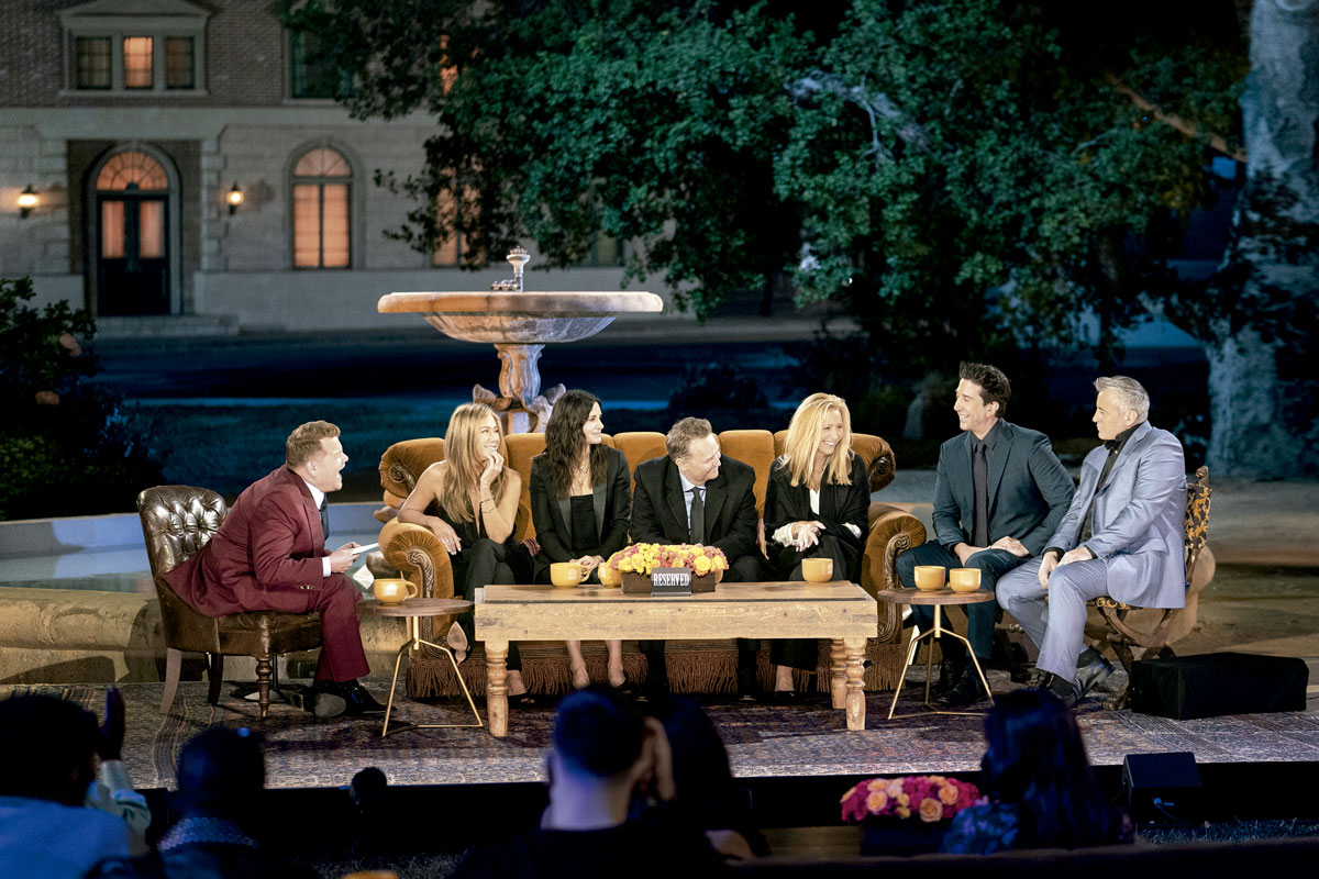 Friends, una reunión más que amistosa en la pantalla chica