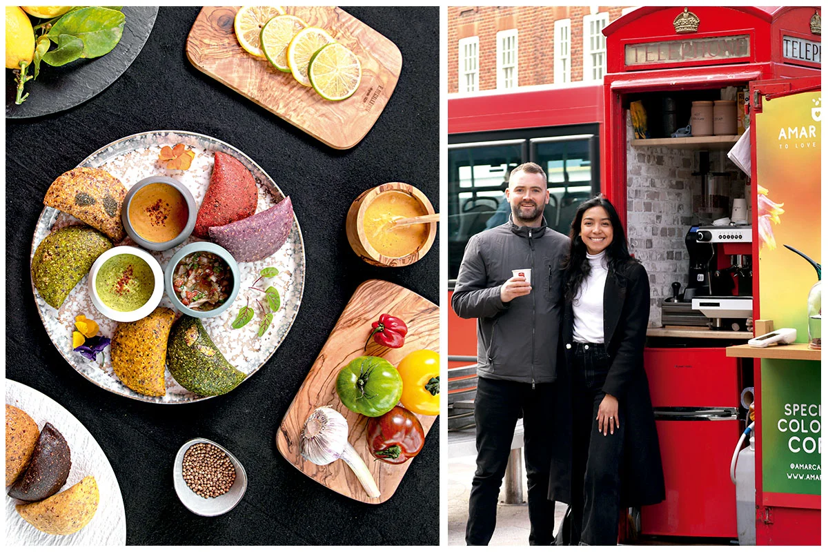 Empanadas de colores en París y dos emprendimientos colombianos en el mundo