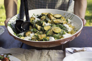 pasta con calabacín