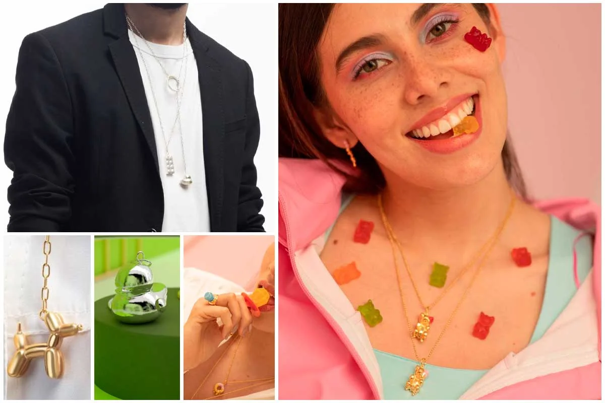Conozca a Vari, las joyas colombianas con formas de caramelos, ositos y Legos