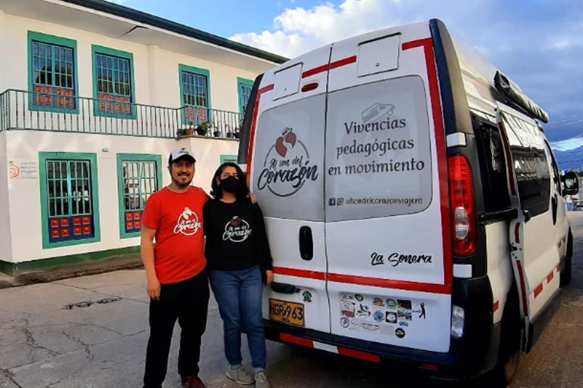 Al son del corazón, proyectos culturales a bordo de una casa rodante