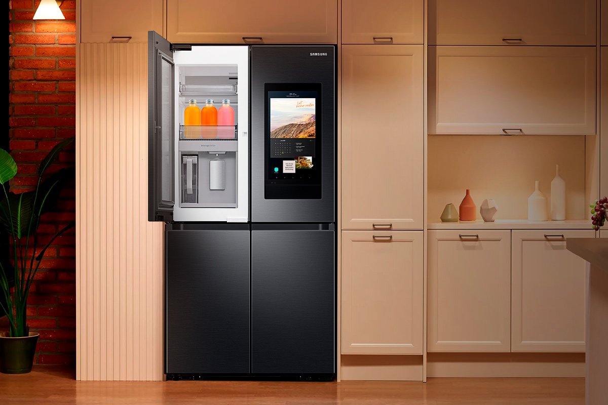 La nueva nevera Samsung Family Hub FlexZone es el corazón de la casa