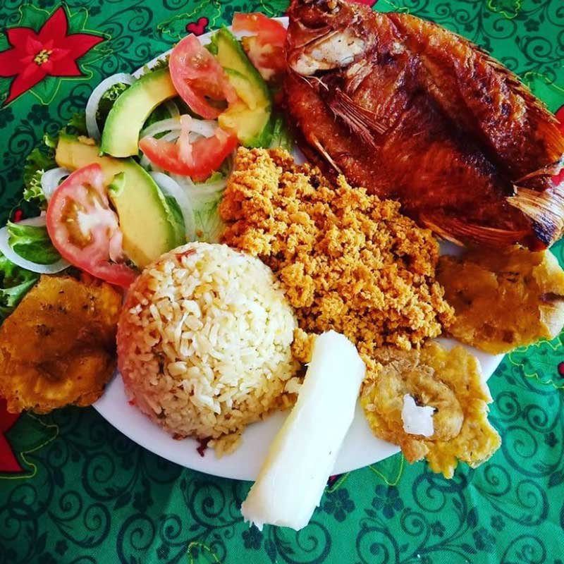 Plato típico de la costa Caribe