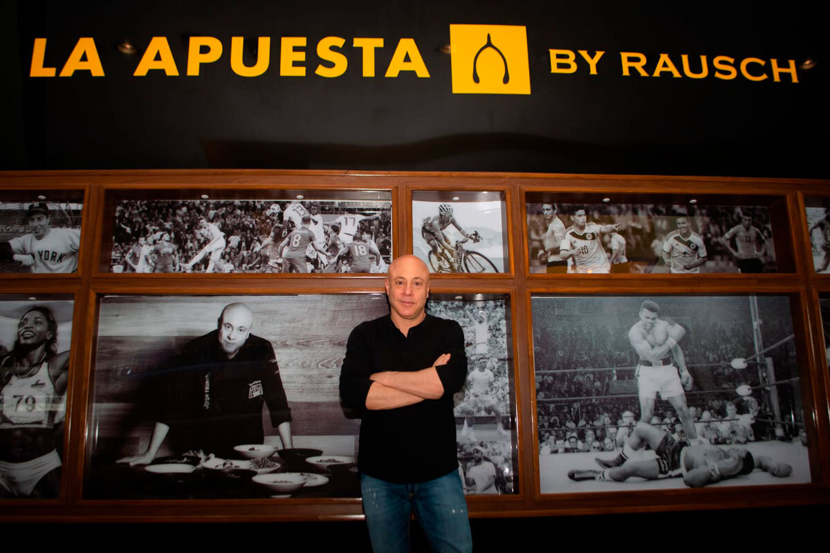 La apuesta, el restaurante deportivo de Jorge Rausch en Bogotá