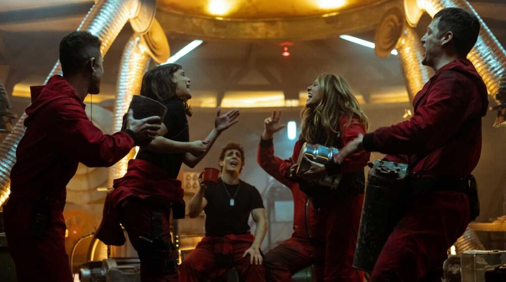 última temporada de La Casa de Papel