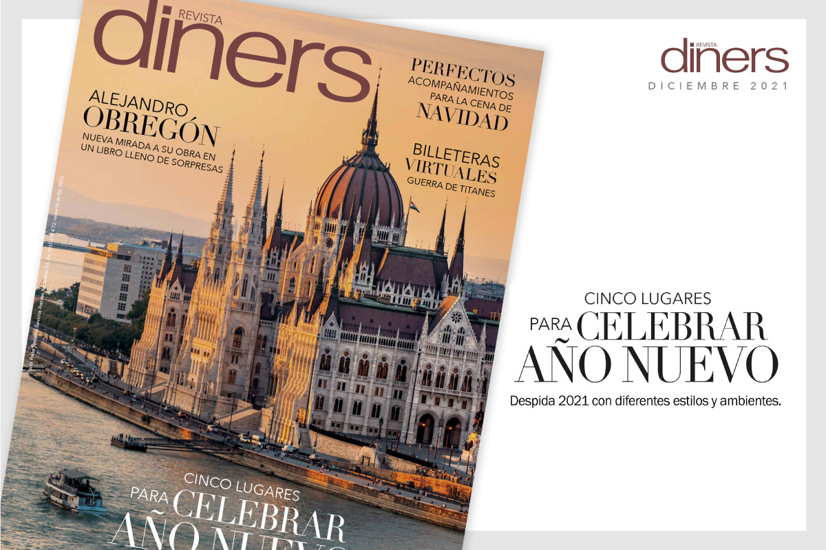 Revista Diners en diciembre: cinco lugares para celebrar año nuevo