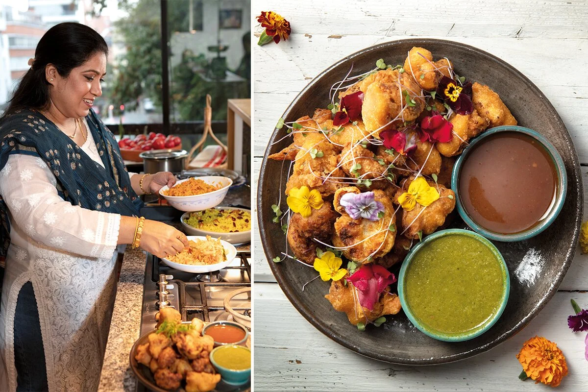 El encanto de Archana y sus platos de la India