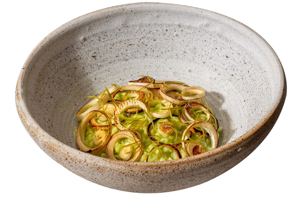 Risotto de aguacate