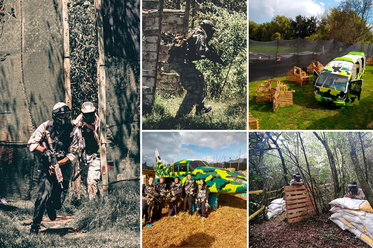 Conozca los 5 mejores campos de paintball en Bogotá