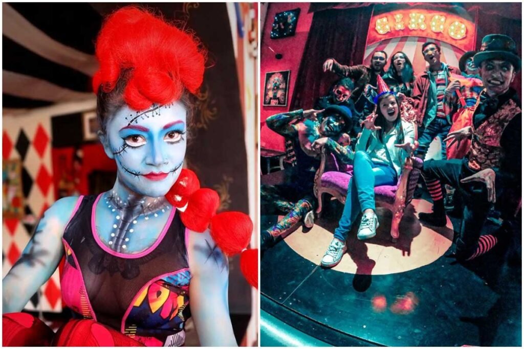 Circo, restaurante, restaurantes, temático