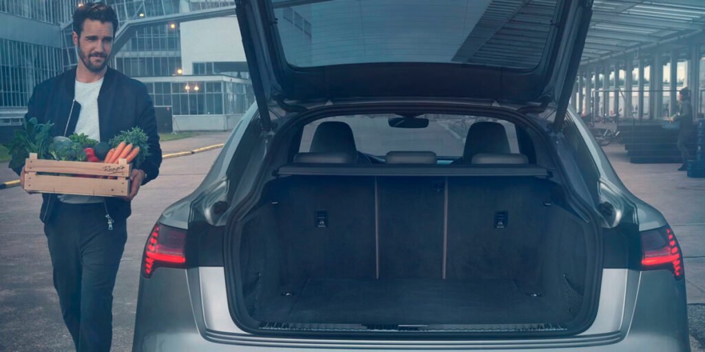 baúl, Audi e-tron