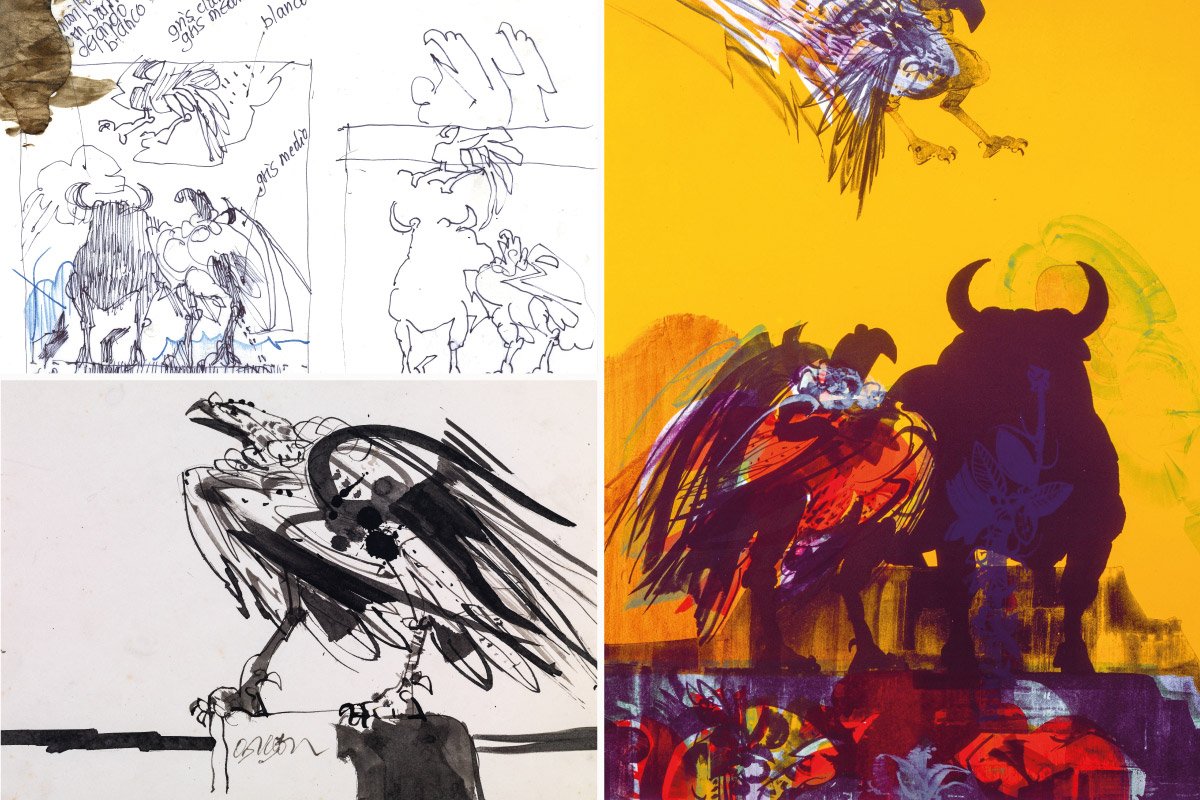 Los dibujos inéditos de Alejandro Obregón en Bogotá