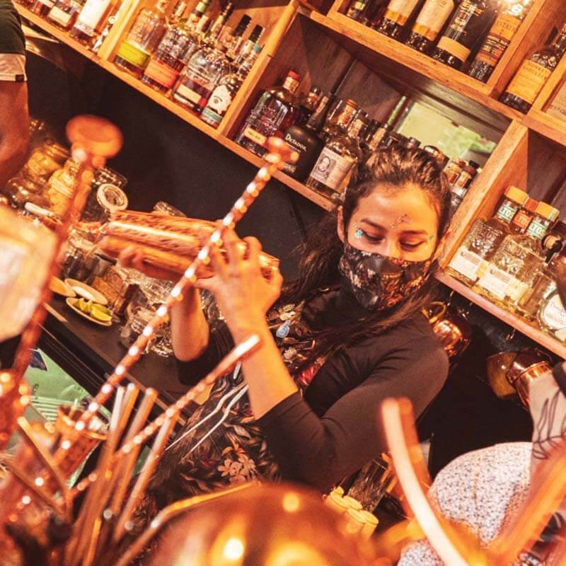Huerta, cocteles en Bogotá