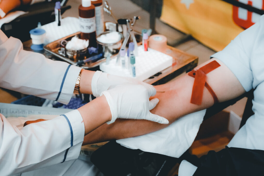 Donación de sangre