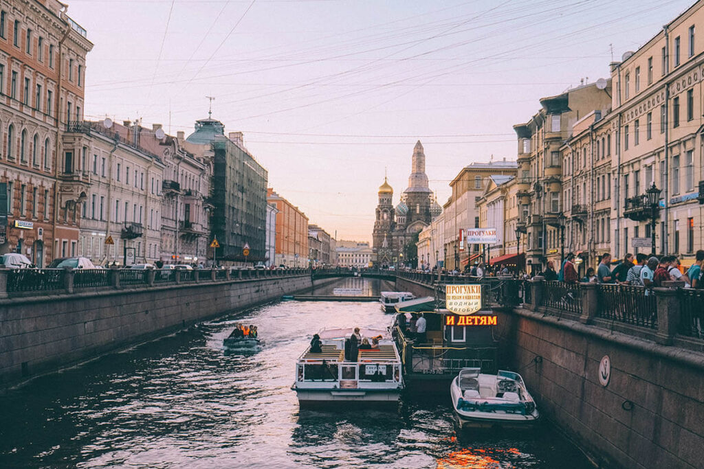 destinos románticos: San Petersburgo